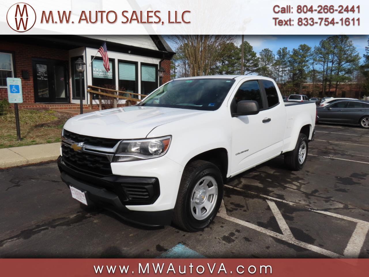 Chevrolet Colorado Work Truck Ext. Cab 2WD 2021