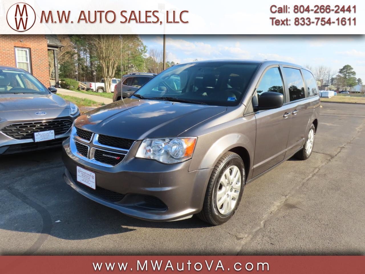 2018 Dodge Grand Caravan SE