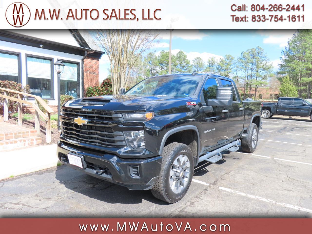 2024 Chevrolet Silverado 2500HD Custom Crew Cab Short Box 4WD