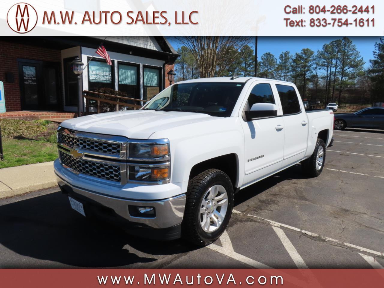 2015 Chevrolet Silverado 1500 LT Crew Cab Short Box 4WD
