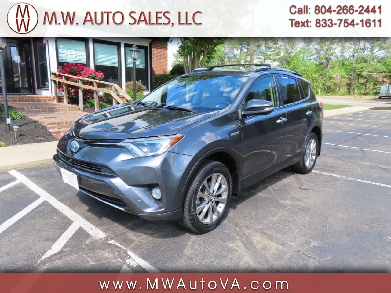 Toyota RAV4 Hybrid Limited 2018