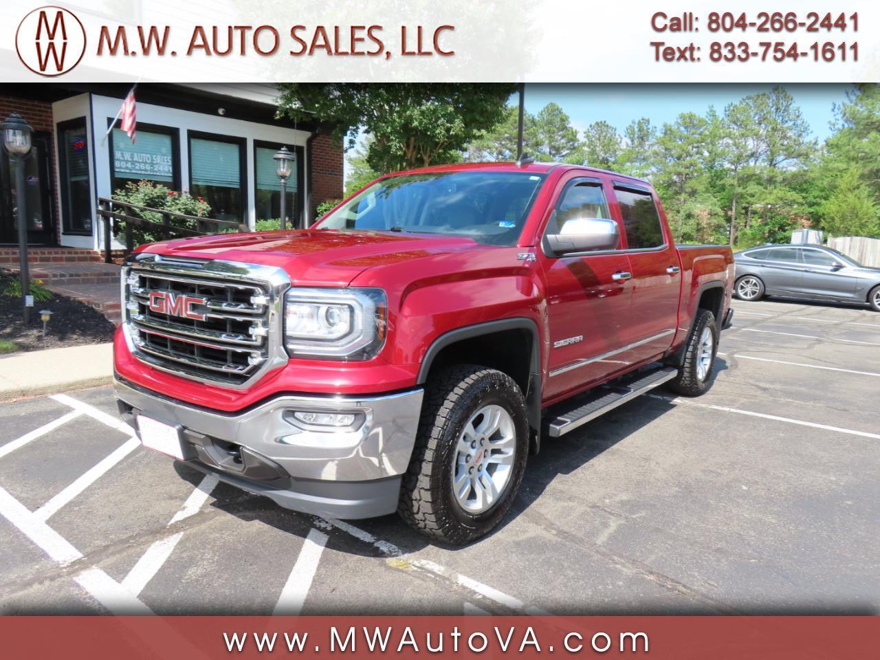 GMC Sierra 1500 SLT Crew Cab Short Box 4WD 2018