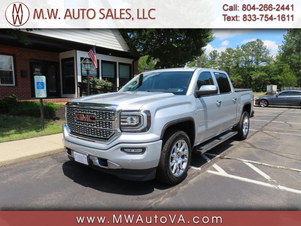 GMC Sierra 1500 Denali Crew Cab Short Box 4WD 2018