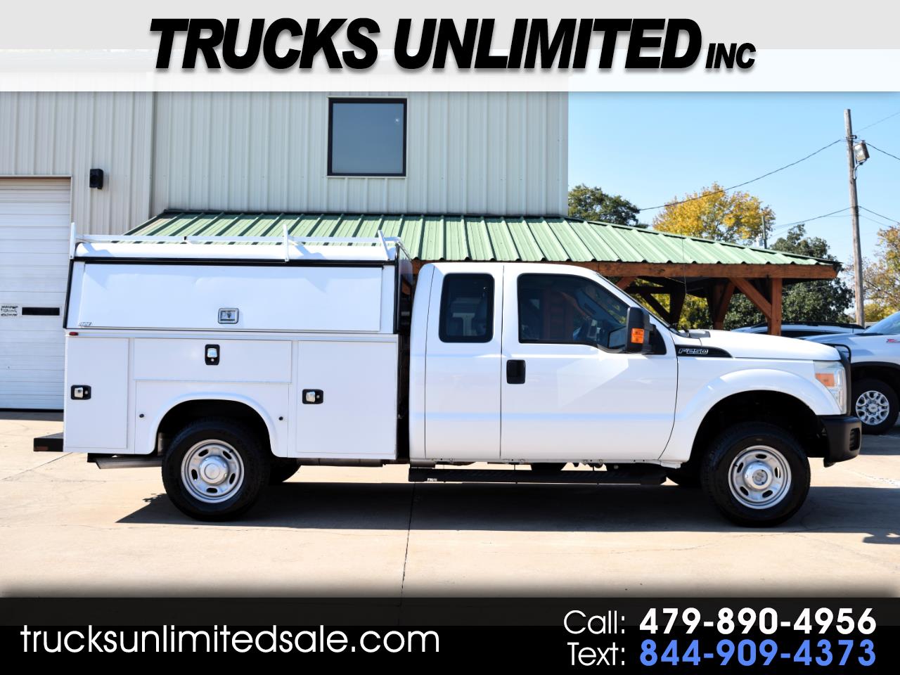 2015 Ford Super Duty F-250 SRW XL Super Cab Utility Bed 4WD