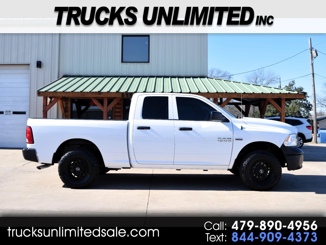 2018 RAM 1500 Tradesman 4x4 Quad Cab 6'4" Box