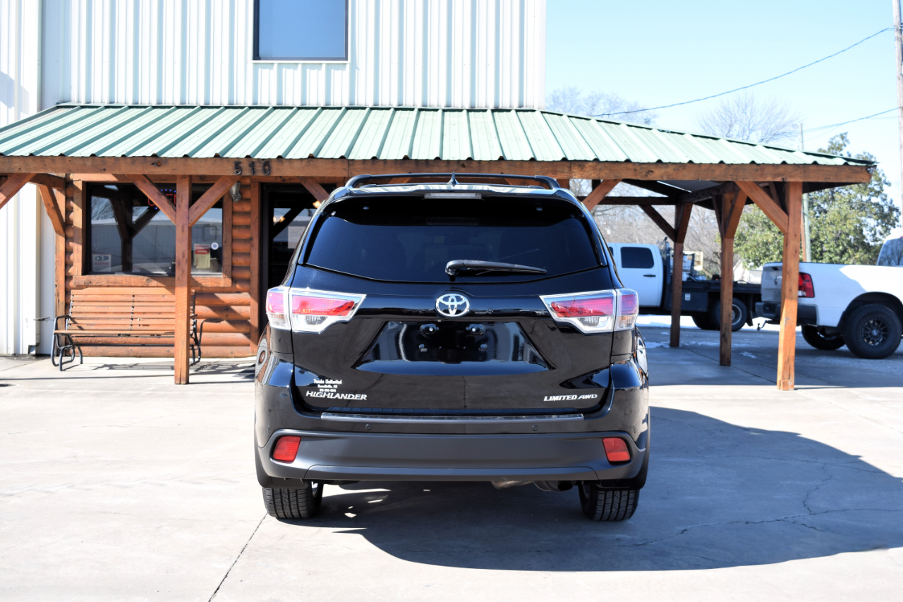 Toyota Highlander AWD 4dr V6 Limited Platinum (Natl) 2016