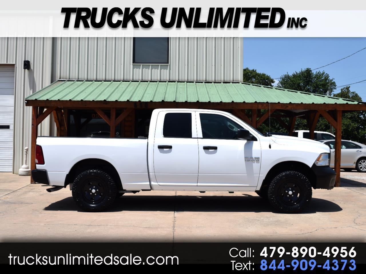 2018 RAM 1500 Tradesman 4x4 Quad Cab 6'4" Box
