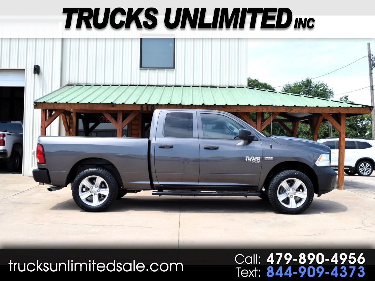 2019 RAM 1500 Classic Tradesman 4x4 Quad Cab 6'4" Box
