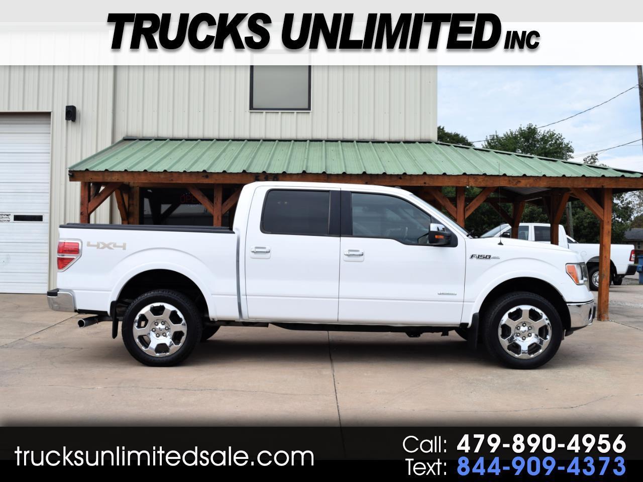 2012 Ford F-150 4WD SuperCrew 145" Lariat