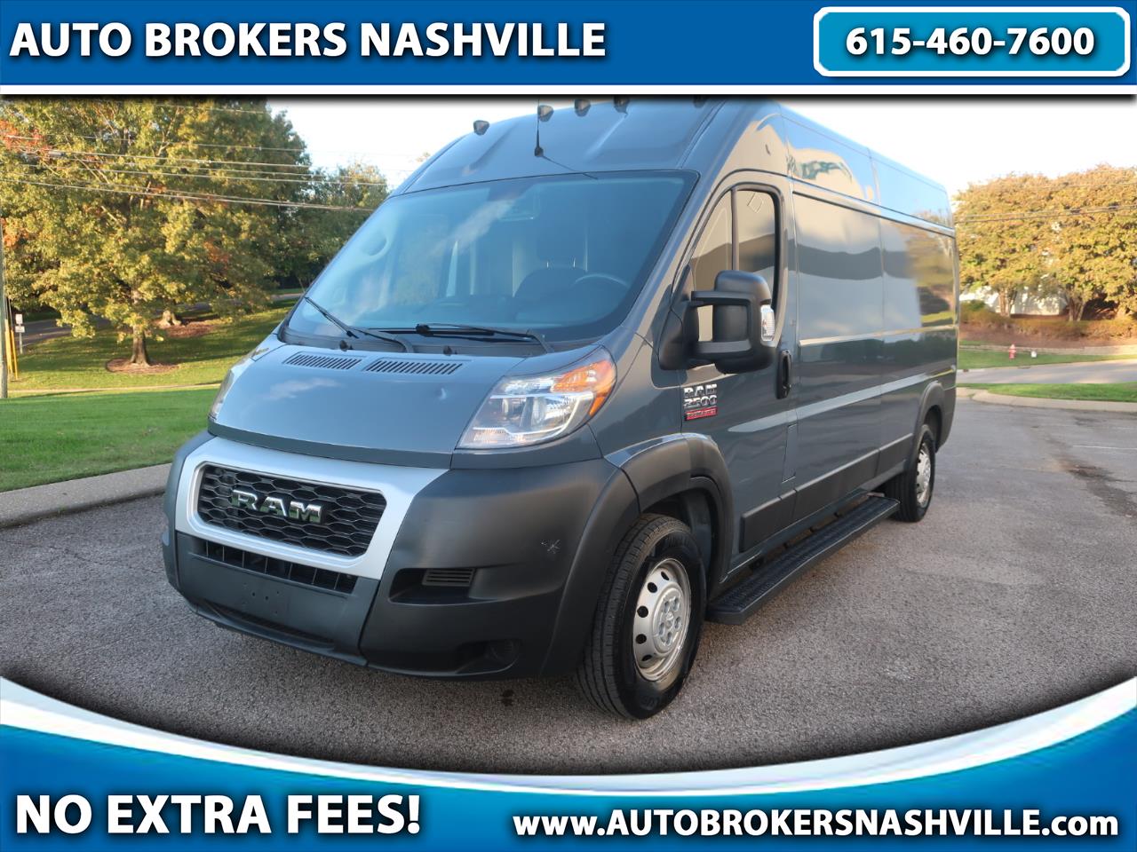 2019 RAM Promaster 2500 High Roof Tradesman 159-in. WB