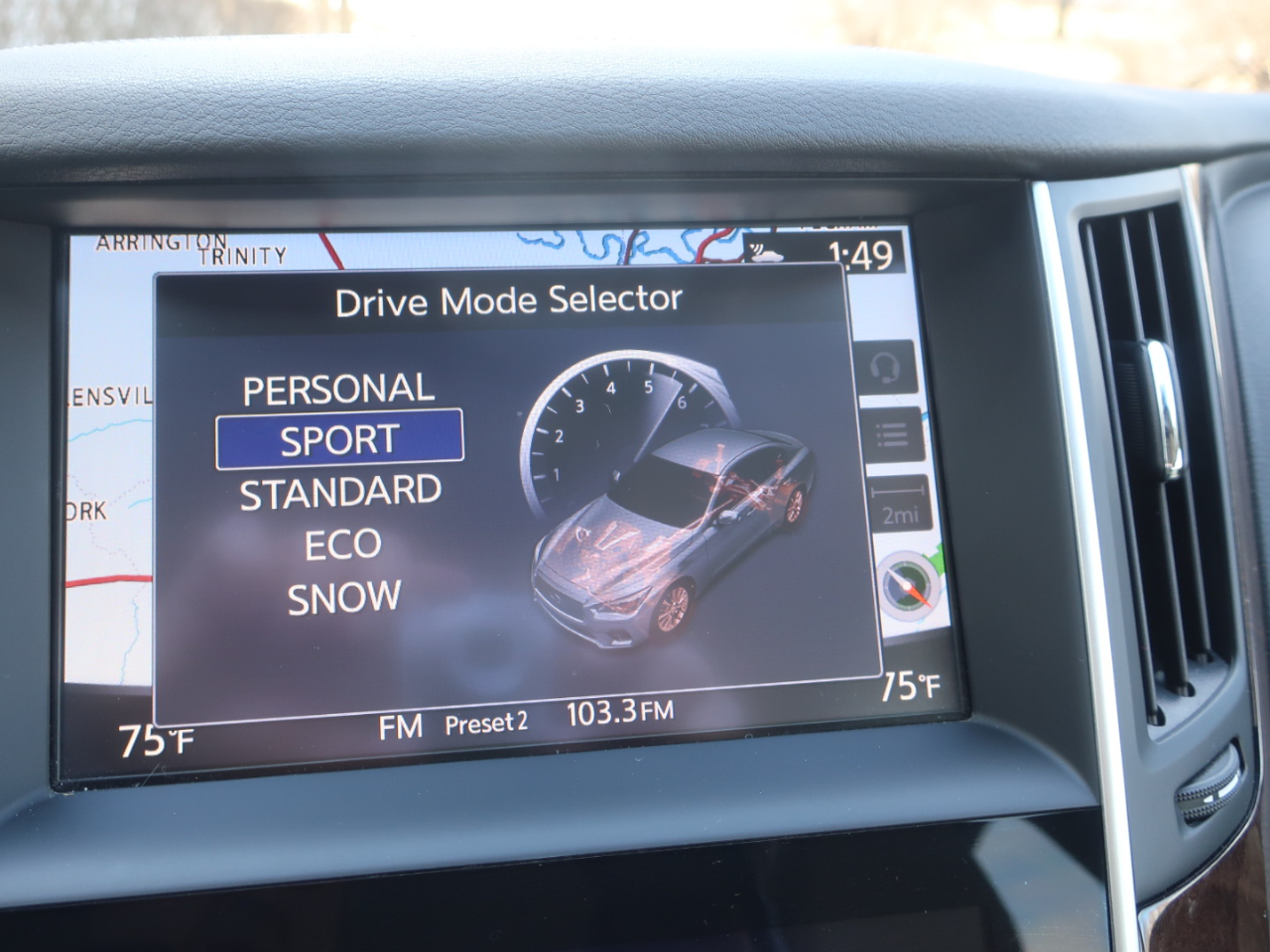 Infiniti Q50 3.0t LUXE AWD 2019