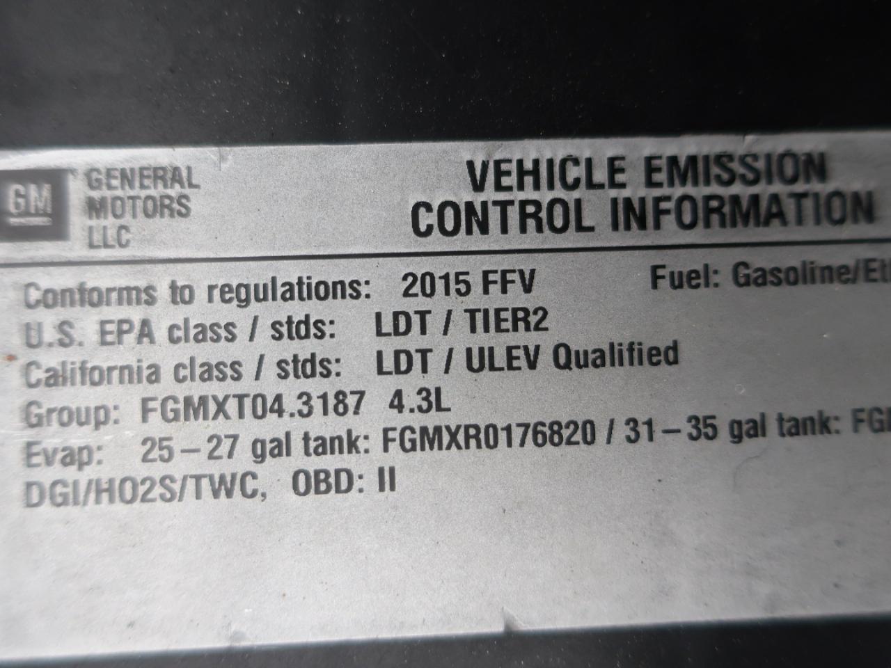 Chevrolet Silverado 1500 Work Truck Long Box 2WD 2015