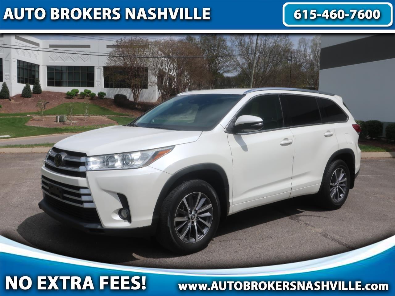 2018 Toyota Highlander XLE AWD V6