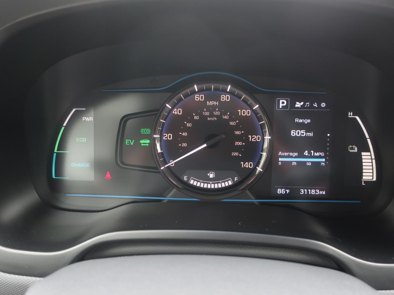 Hyundai Ioniq Hybrid Blue 2018