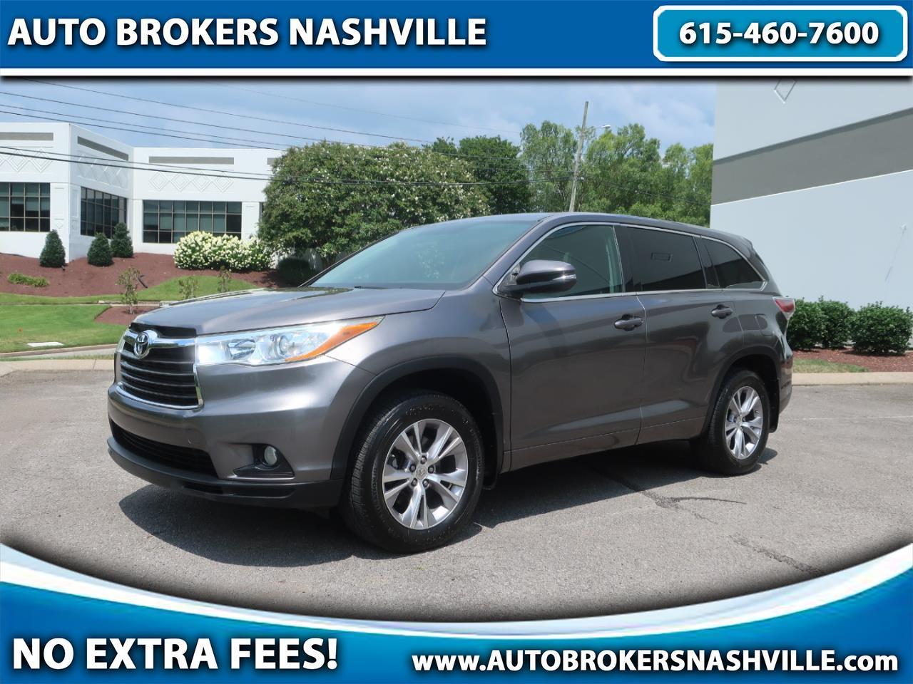 Toyota Highlander LE AWD V6 2014