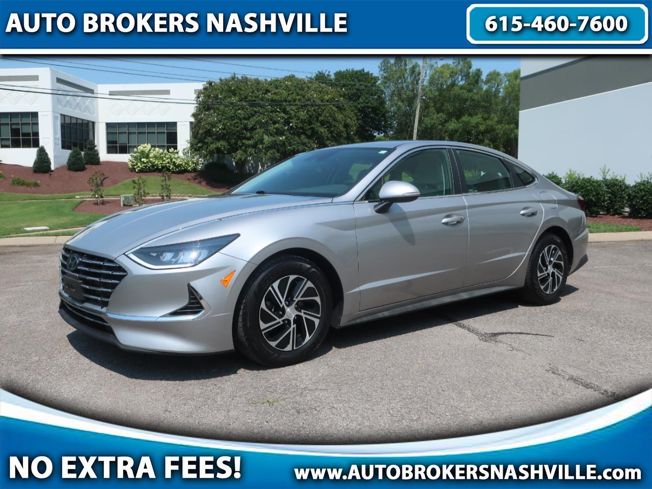 2021 Hyundai Sonata Hybrid Blue