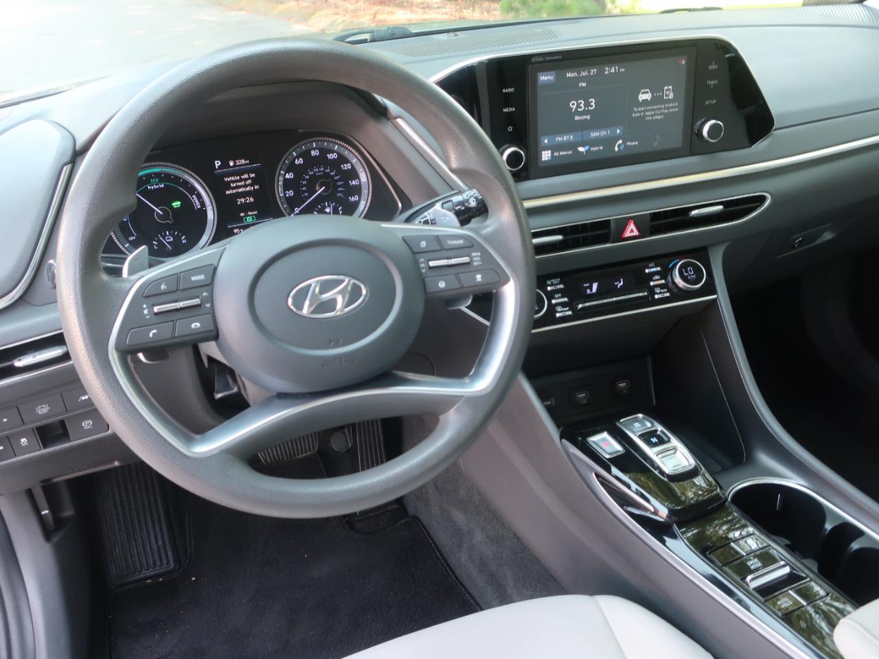 Hyundai Sonata Hybrid Blue 2021