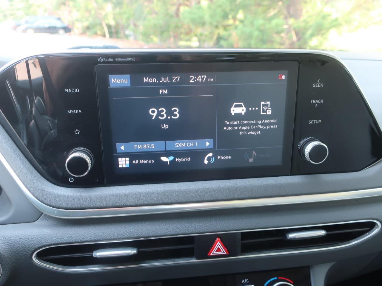 Hyundai Sonata Hybrid Blue 2021