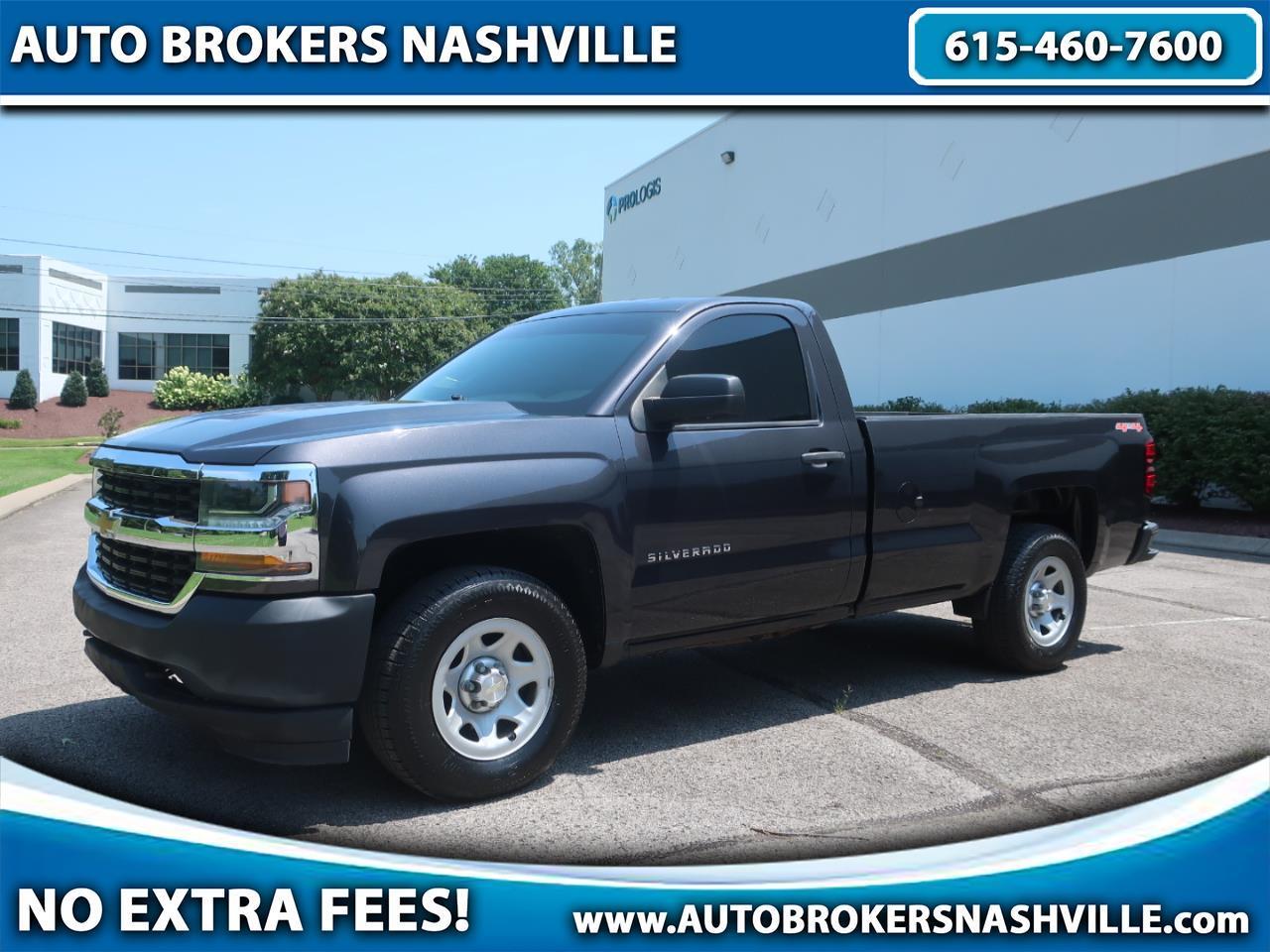 Chevrolet Silverado 1500 Work Truck Short Box 4WD 2016