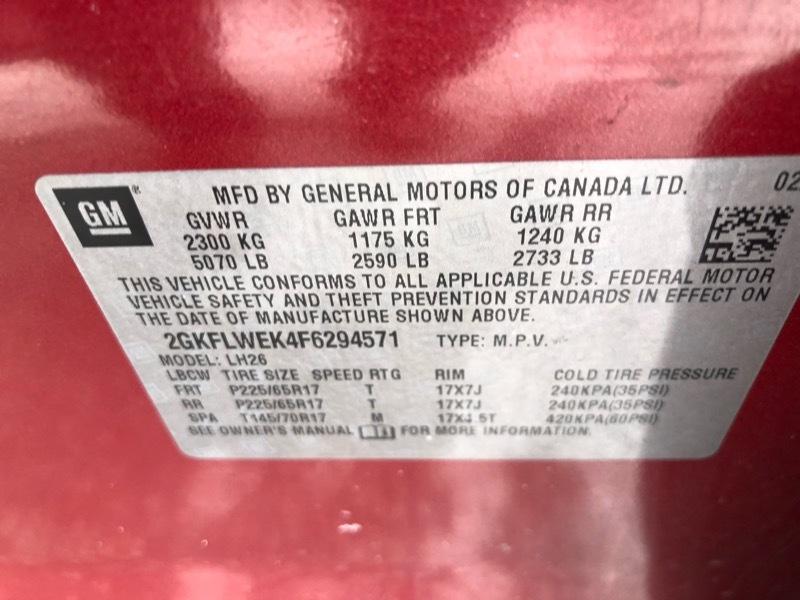 GMC Terrain SLE2 FWD 2015