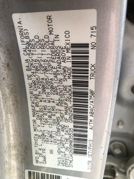 Toyota Tacoma Double Cab V6 4WD 2009