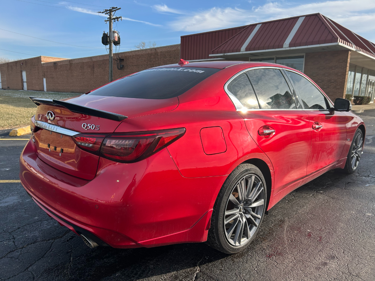 Infiniti Q50 Red Sport 400 AWD 2018