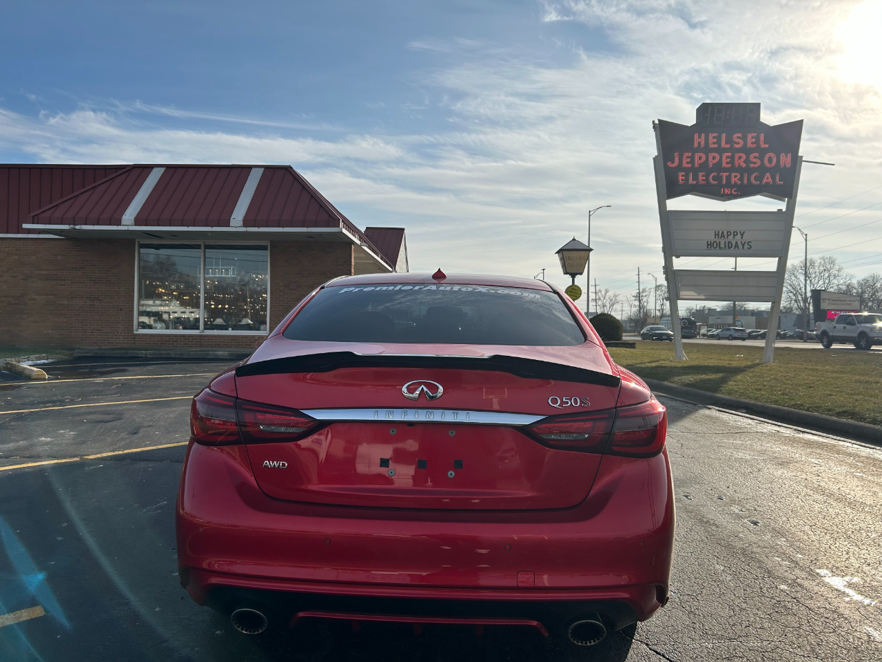 Infiniti Q50 Red Sport 400 AWD 2018