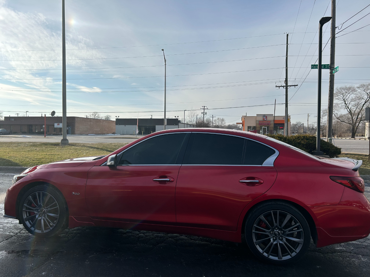 Infiniti Q50 Red Sport 400 AWD 2018