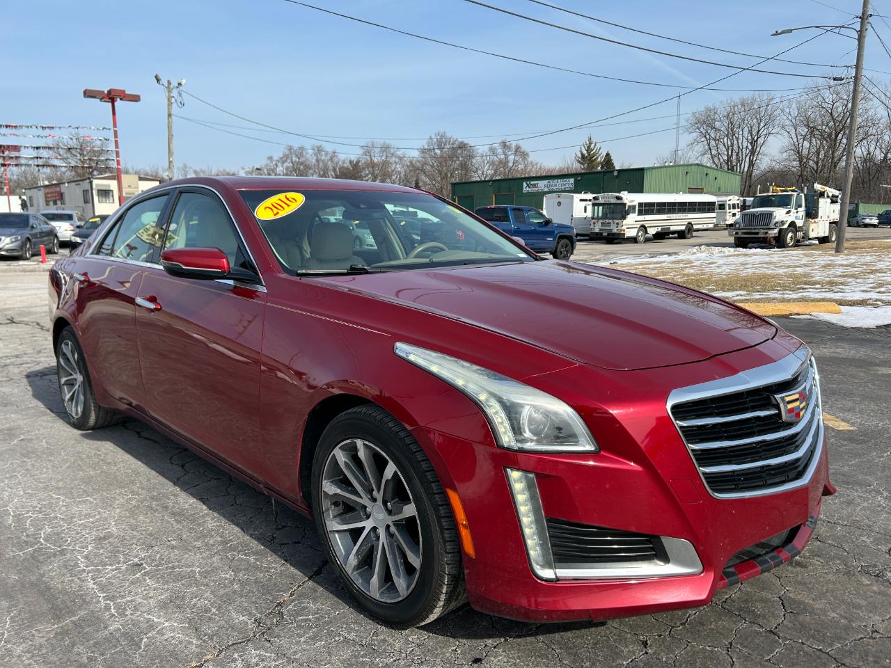 Cadillac CTS Sedan 4dr Sdn 2.0L Turbo Luxury Collection RWD 2016