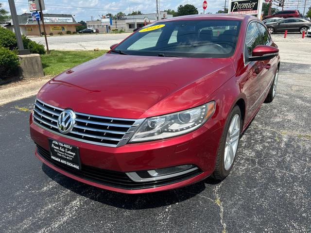 Red 2013 Volkswagen CC Sedan Front-Wheel Drive Automatic
