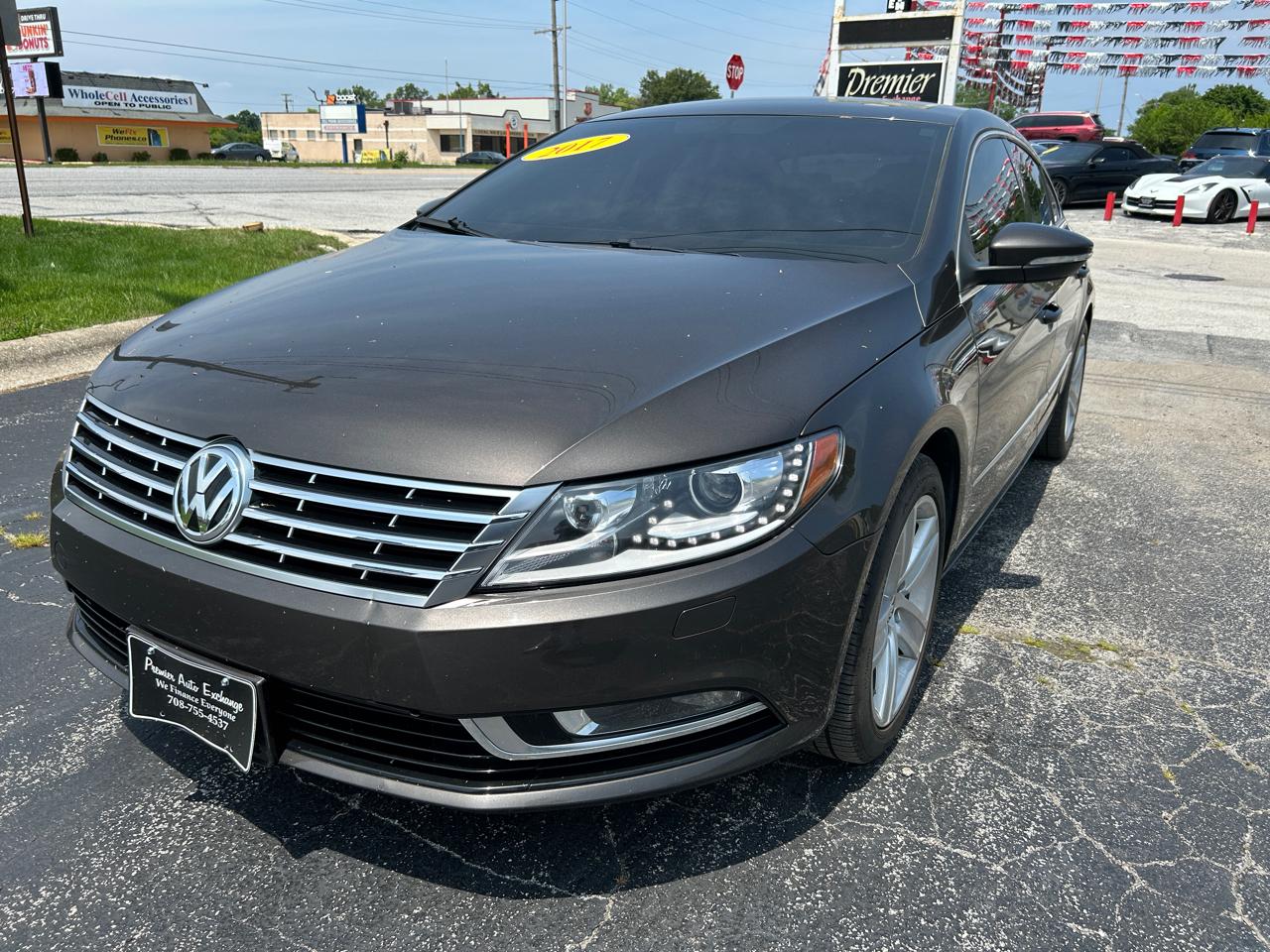 Brown 2017 Volkswagen CC Sedan Front-Wheel Drive Automatic