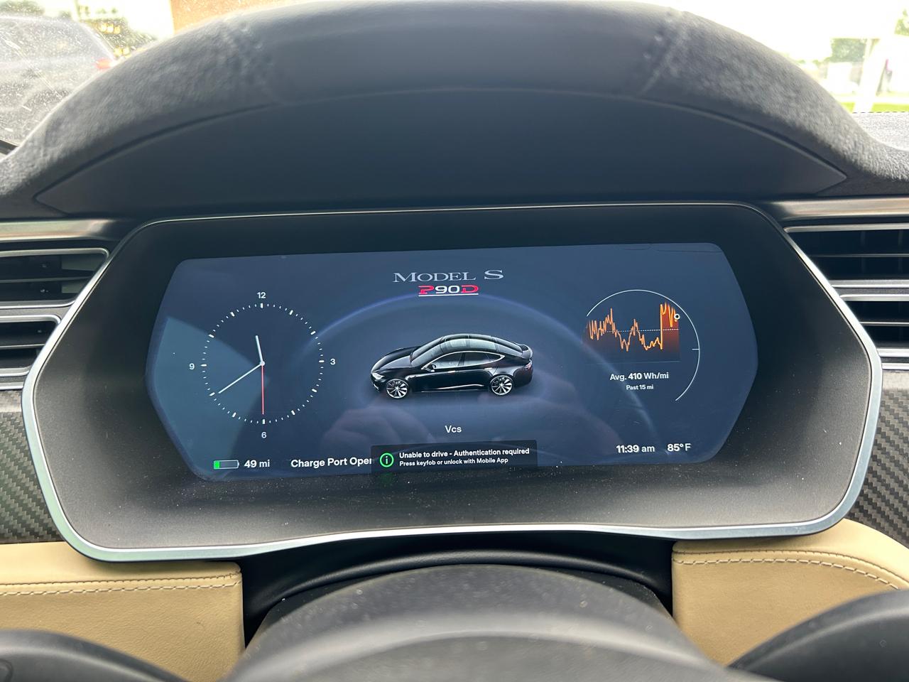 Tesla Model S 4dr Sdn AWD P90D 2015