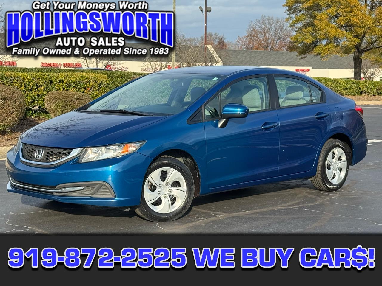2014 Honda Civic Sedan 4dr CVT LX
