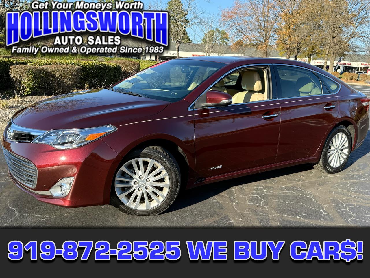 2013 Toyota Avalon Hybrid 4dr Sdn XLE Premium (Natl)