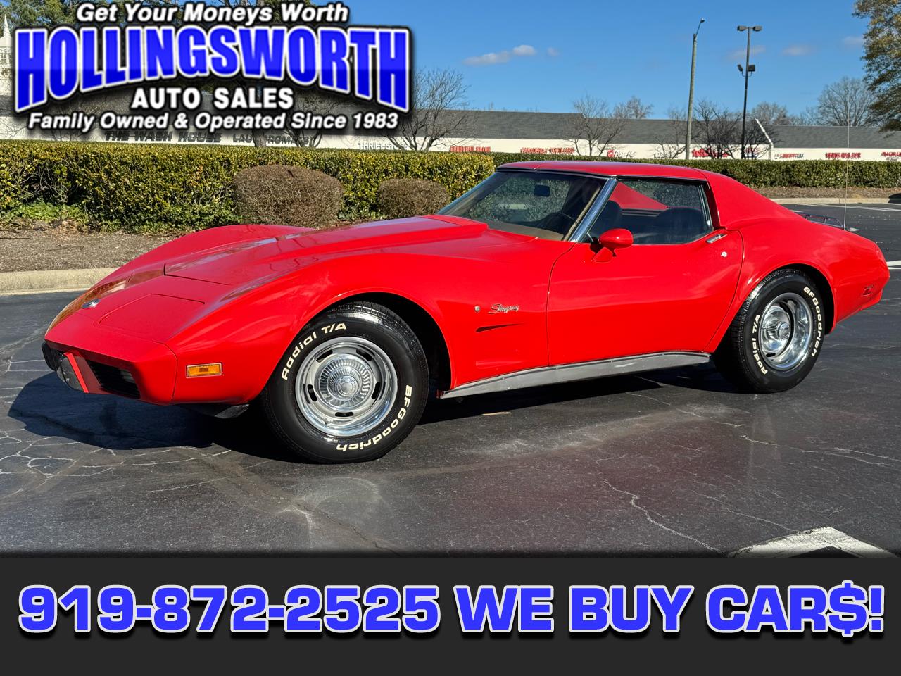 1975 Chevrolet Corvette 2D Coupe