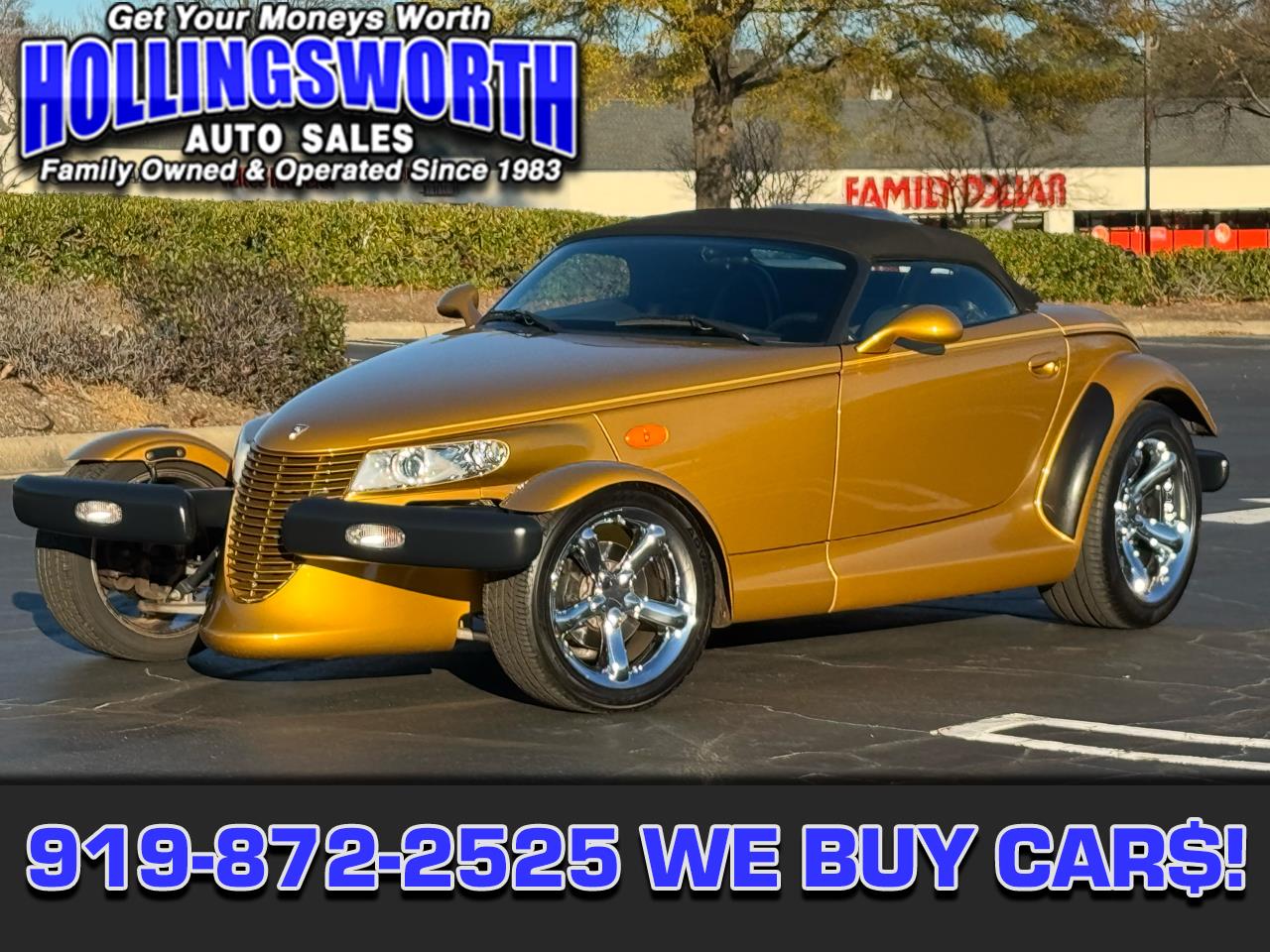 2002 Chrysler Prowler 2dr Roadster