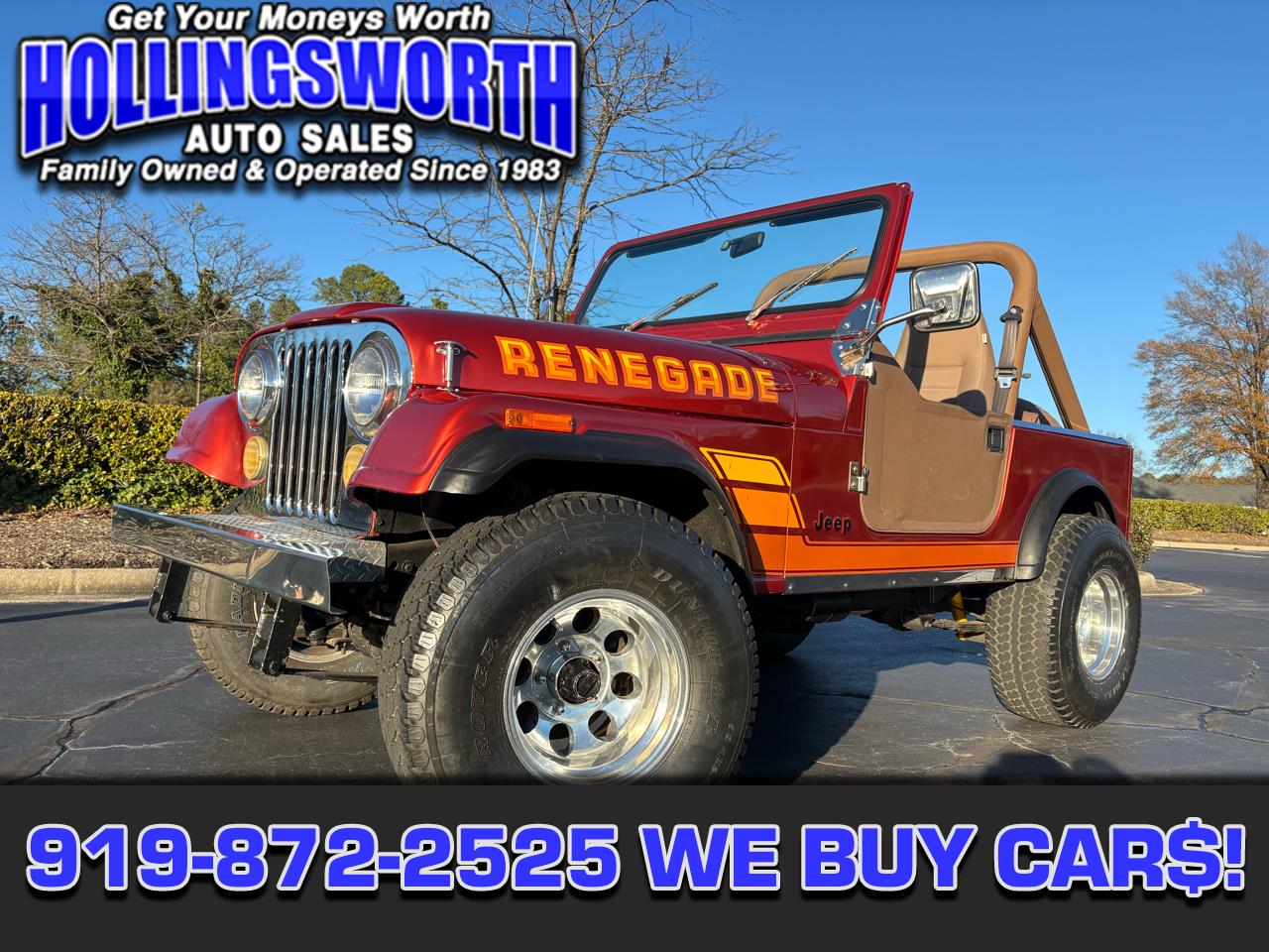 Jeep CJ-7 Renegade 1983