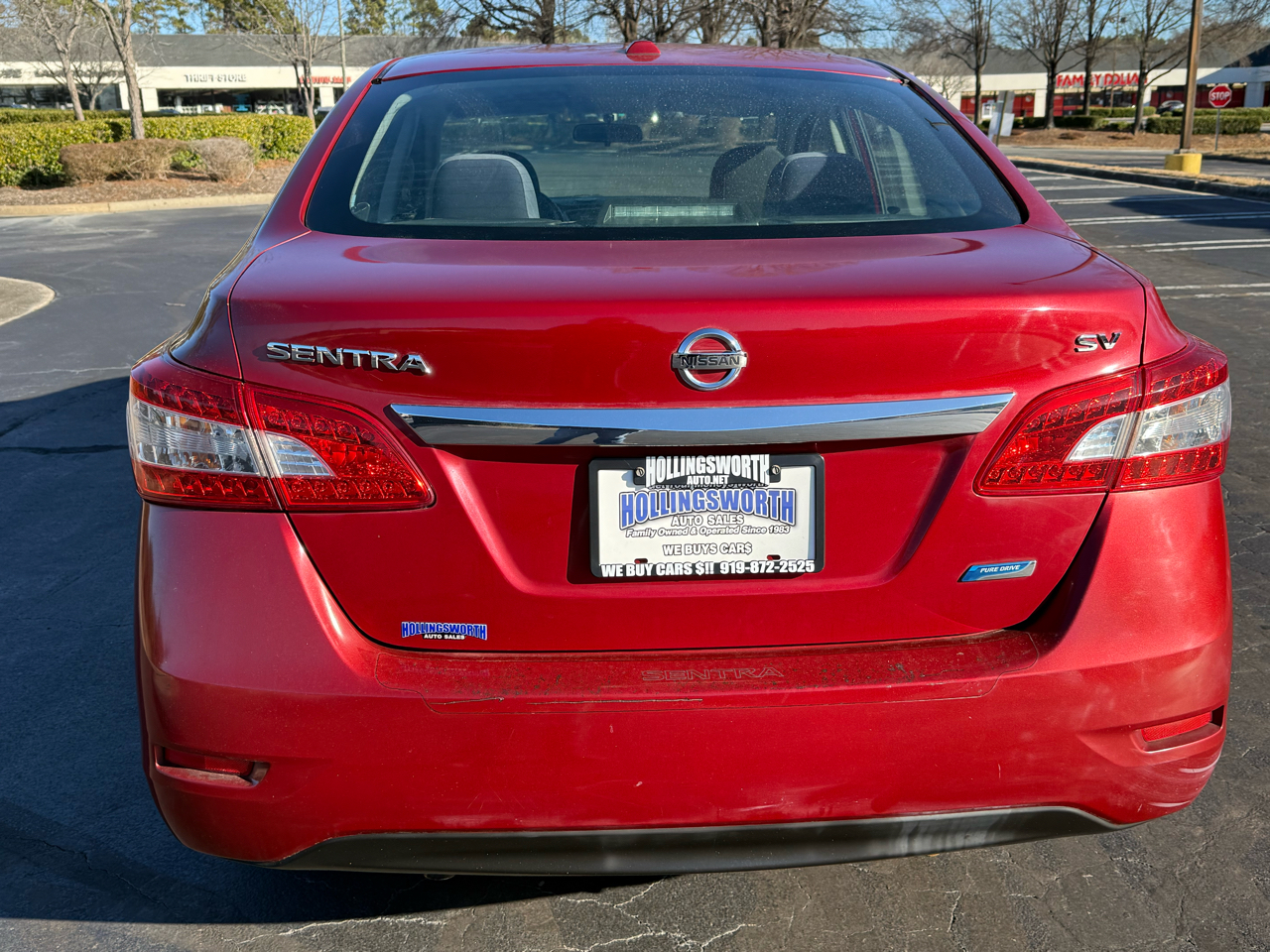 Nissan Sentra 4dr Sdn I4 CVT SV 2013