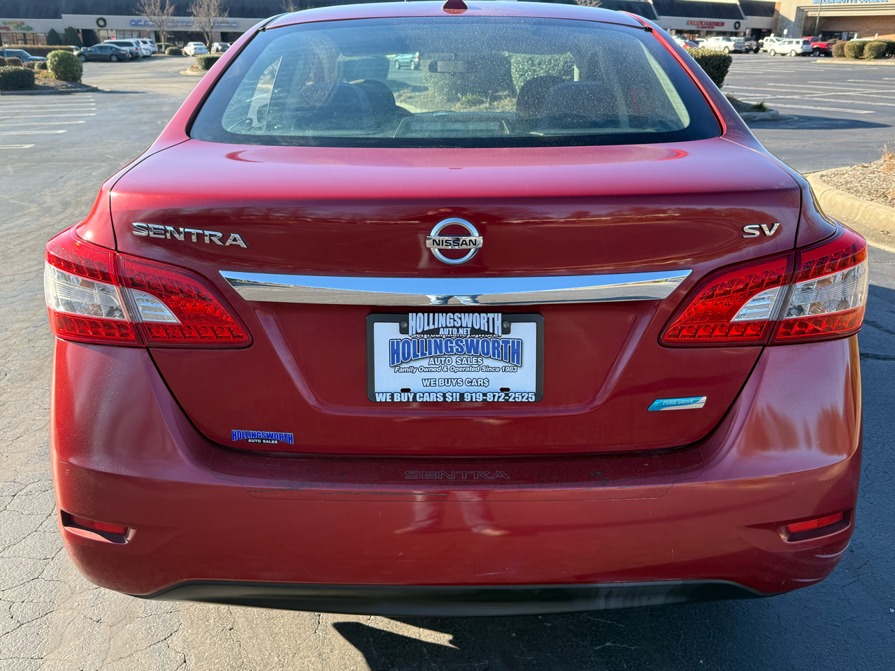 Nissan Sentra 4dr Sdn I4 CVT SV 2013