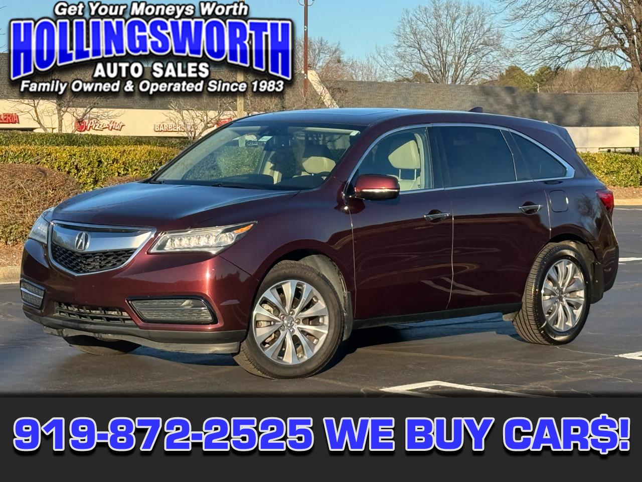 2015 Acura MDX SH-AWD 4dr Tech Pkg