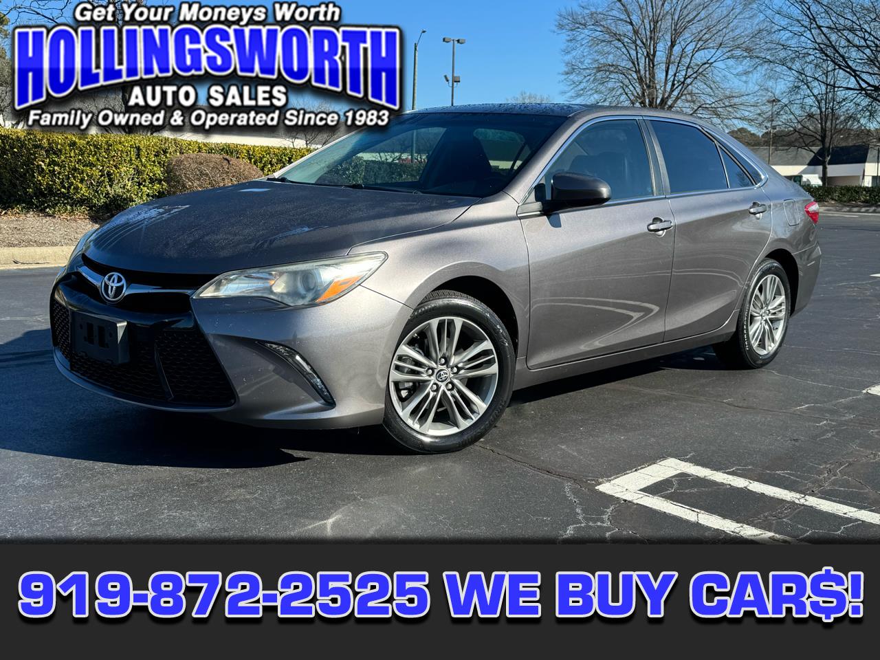 Toyota Camry 4dr Sdn I4 Auto SE w/Special Edition Pkg (Natl) 2016