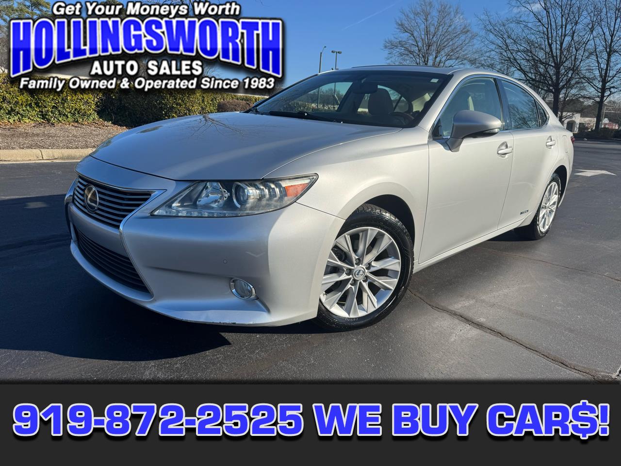 Lexus ES 300h 4dr Sdn Hybrid 2013