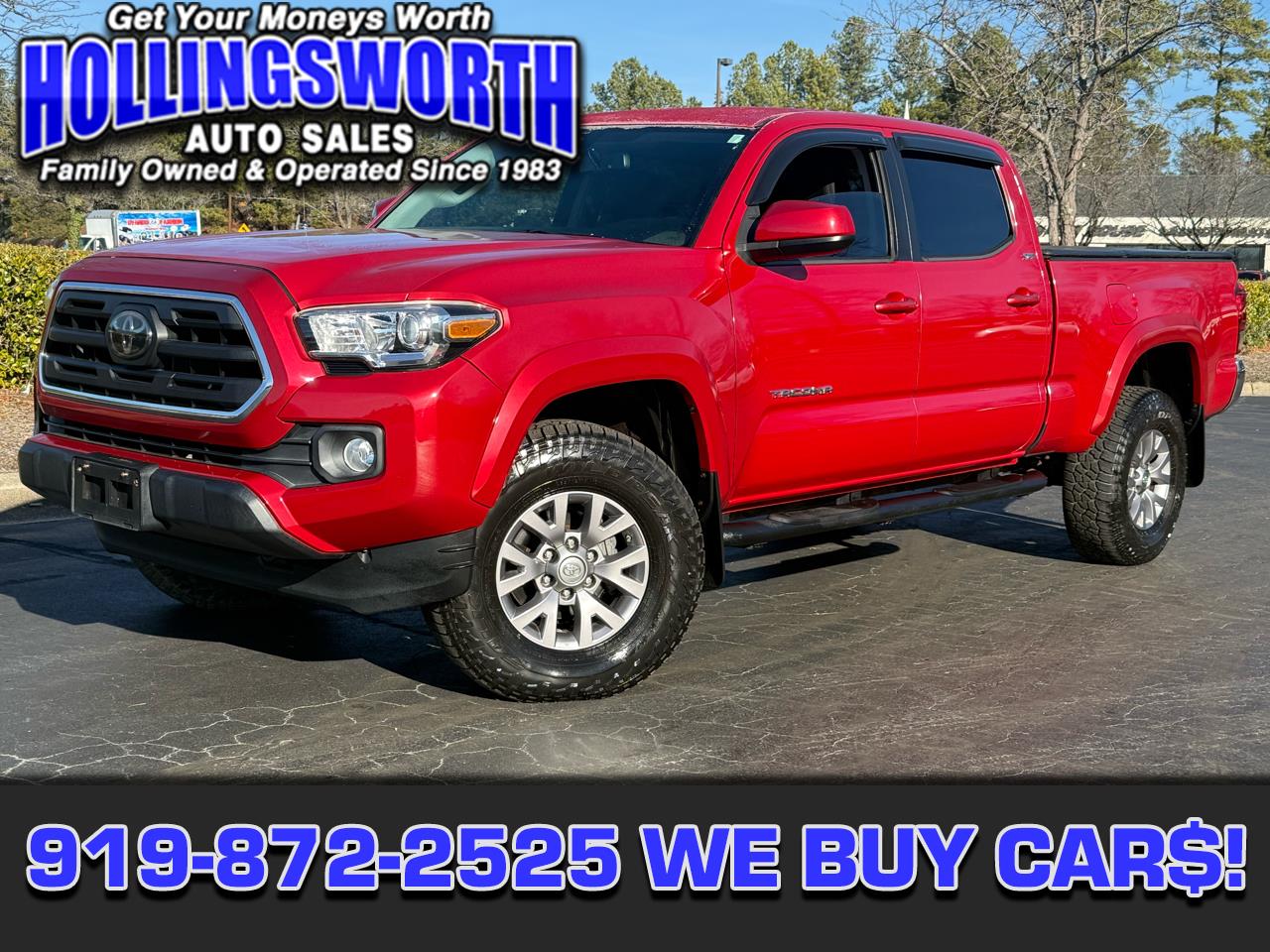 2018 Toyota Tacoma 4WD Double Cab V6 AT SR5 (Natl)