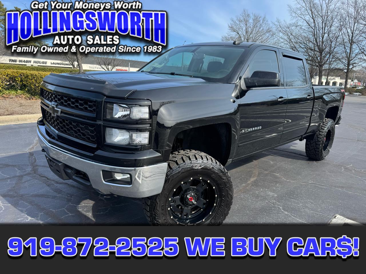 2015 Chevrolet Silverado 1500 4WD Crew Cab 153.0" LT w/1LT