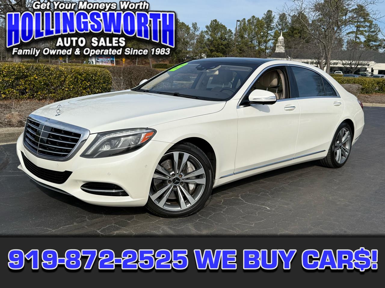 2016 Mercedes-Benz S-Class 4dr Sdn S 550 RWD