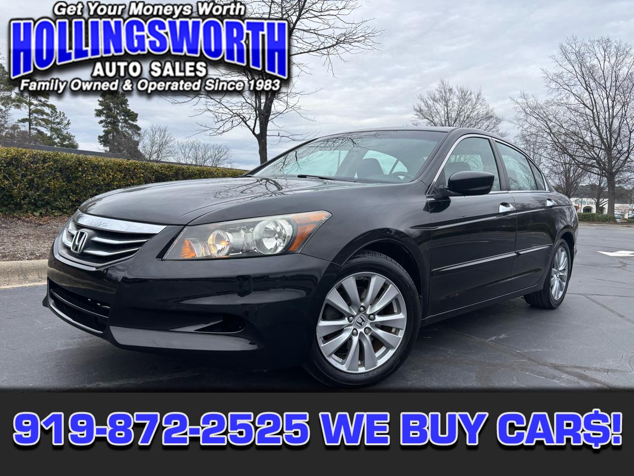 2011 Honda Accord Sdn 4dr V6 Auto EX-L