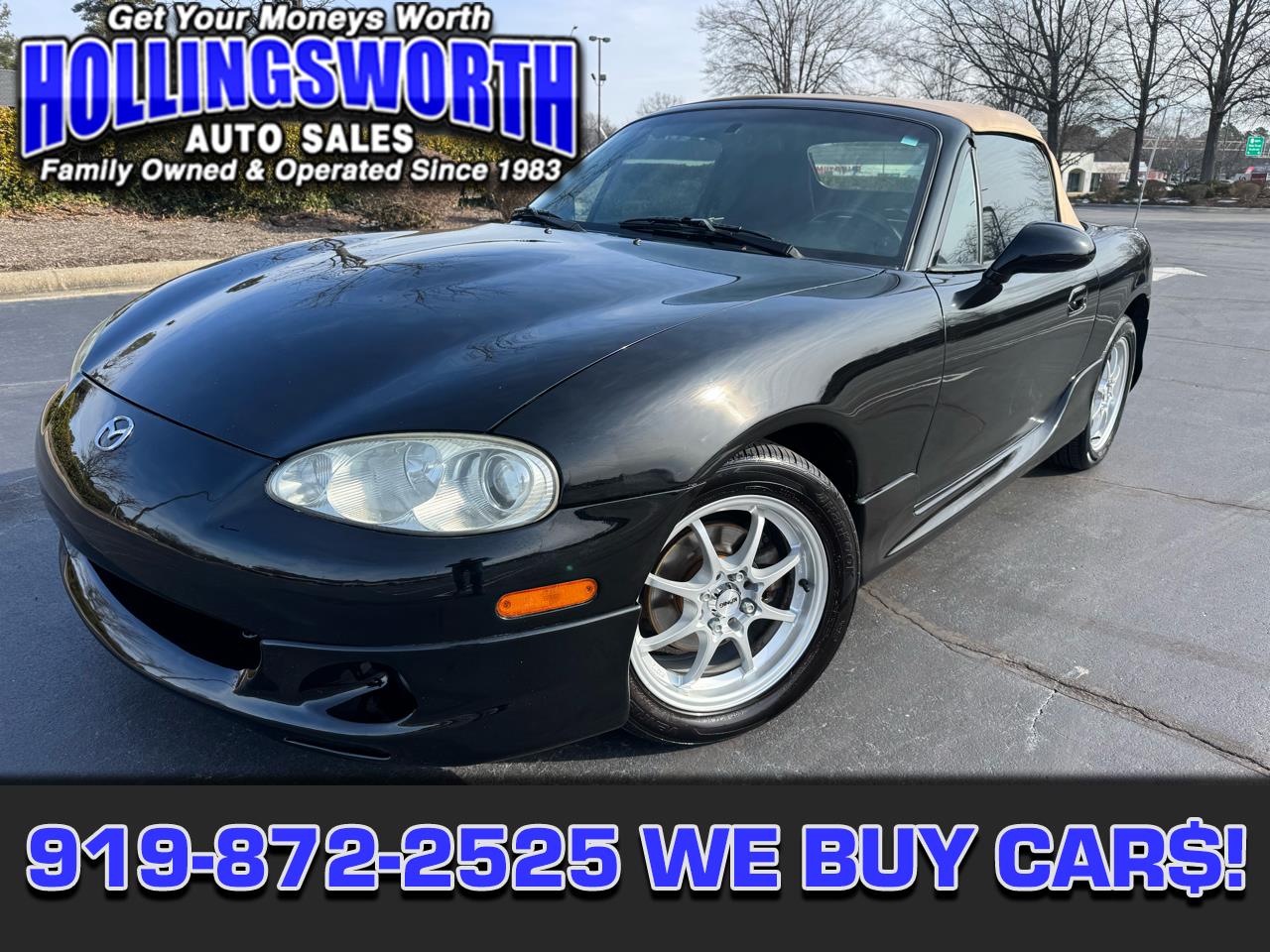 2002 Mazda MX-5 Miata 2dr Conv Cloth Auto