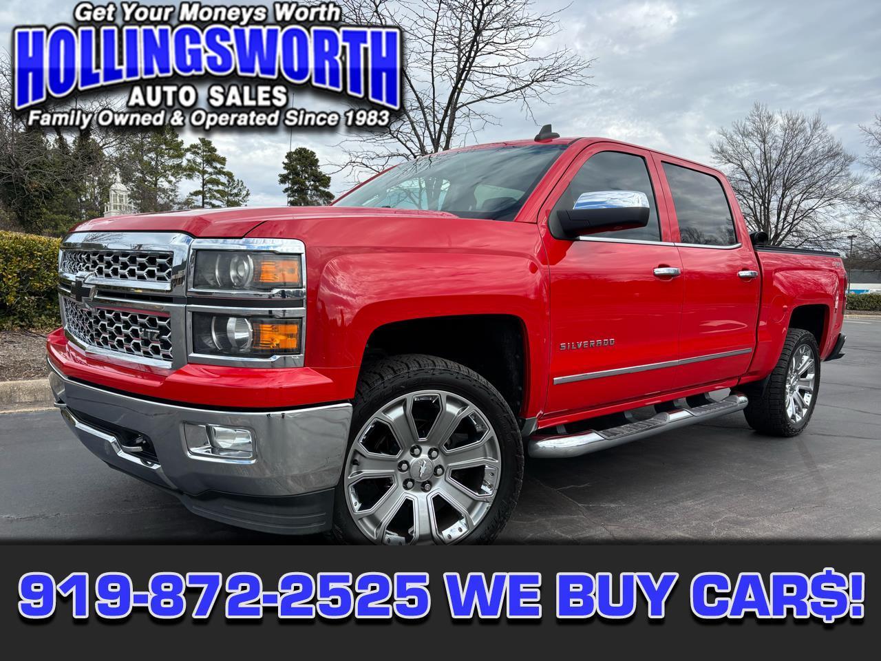 2015 Chevrolet Silverado 1500 LTZ Crew Cab 4WD