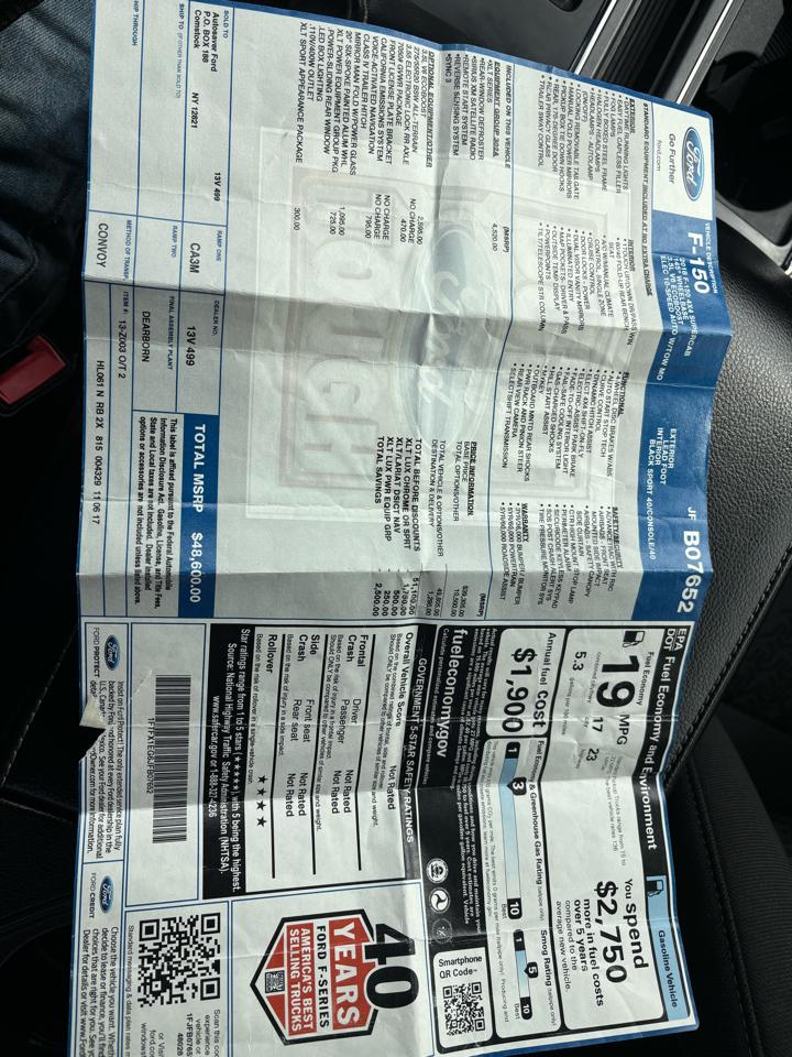 Ford F-150 XLT 4WD 2018