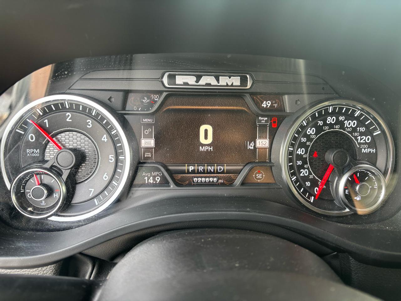 RAM 1500 Big Horn 4x4 Crew Cab 6'4" Box 2022